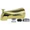 Thrifco Plumbing Universal Tub Spout with Diverter, Polished Brass 4402207 - alternate 1